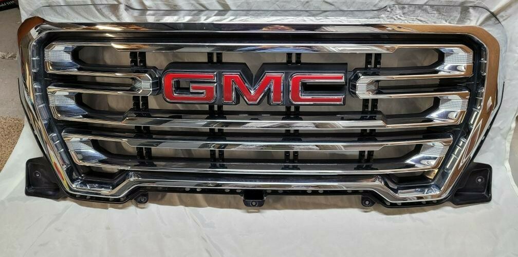 OEM 2019 2020 GMC SIERRA 1500 FACTORY GRILLE GRILL CHROME GMC OEM ...