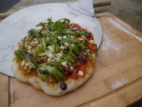 Elevador de pizza Cadac - Paleta de pizza para barbacoa - Ideal para usar con piedra de pizza Cadac - Imagen 3 de 4