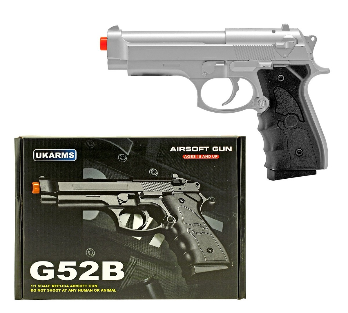 Ukarms G13G Metal Spring Pistol, Gold – Wholesale AirsoftGuns