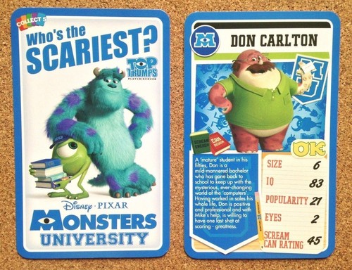 Top Trumps Einzelkarten Monster inkl. Scary Movie Alien Figuren - verschiedene (FB3) - Bild 14 von 28