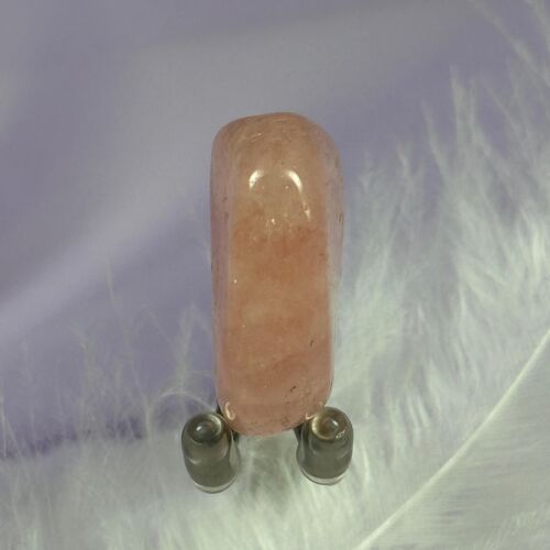 Hermosa piedra de tambor de berilo rosa, morganita 8,7 g SN56184 - Imagen 3 de 4