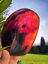 Indonesischer blauer -Bernstein –  multi farbe   318 gramm!