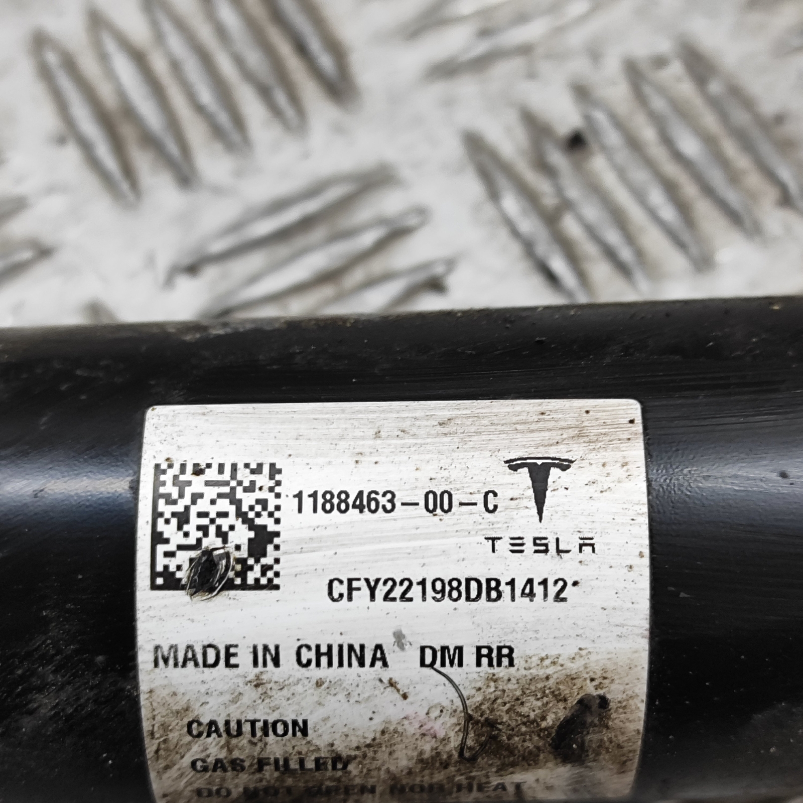 TESLA MODEL Y Rear Left Shock Absorber 1188463-00-C Electricity | eBay
