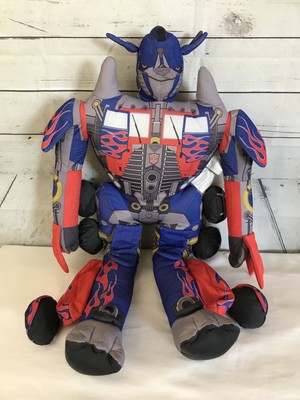 optimus prime plush toy
