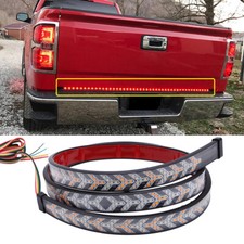 For Silverado 1500 2500 3500 60" LED Truck Tailgate Light Bar Brake Turn Signal