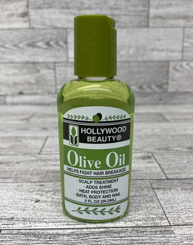 Hollywood Beauty Olive Oil, fights hair breakage, 2.0 oz.