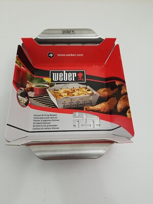 Weber #6481, Stainless Steel Vegetable Grilling Basket. Fast shipping!!!