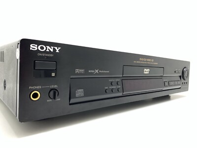 SONY DVP-S715 DVD VÍDEO CD Compact Disc + Remote VINTAGE 1998 WORK