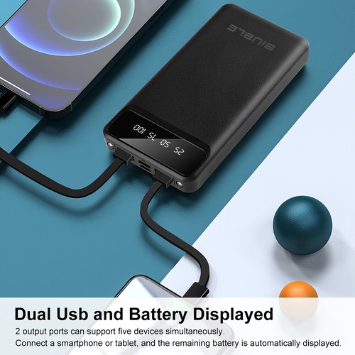 9000000mAh Power Bank Tragbar Schnellladegerät Externer Batterie Ladegerät Handy - Afbeelding 6 van 11