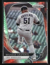 Brusdar Graterol 2020 Panini Prizm  Cosmic Haze  #56  Baseball Card