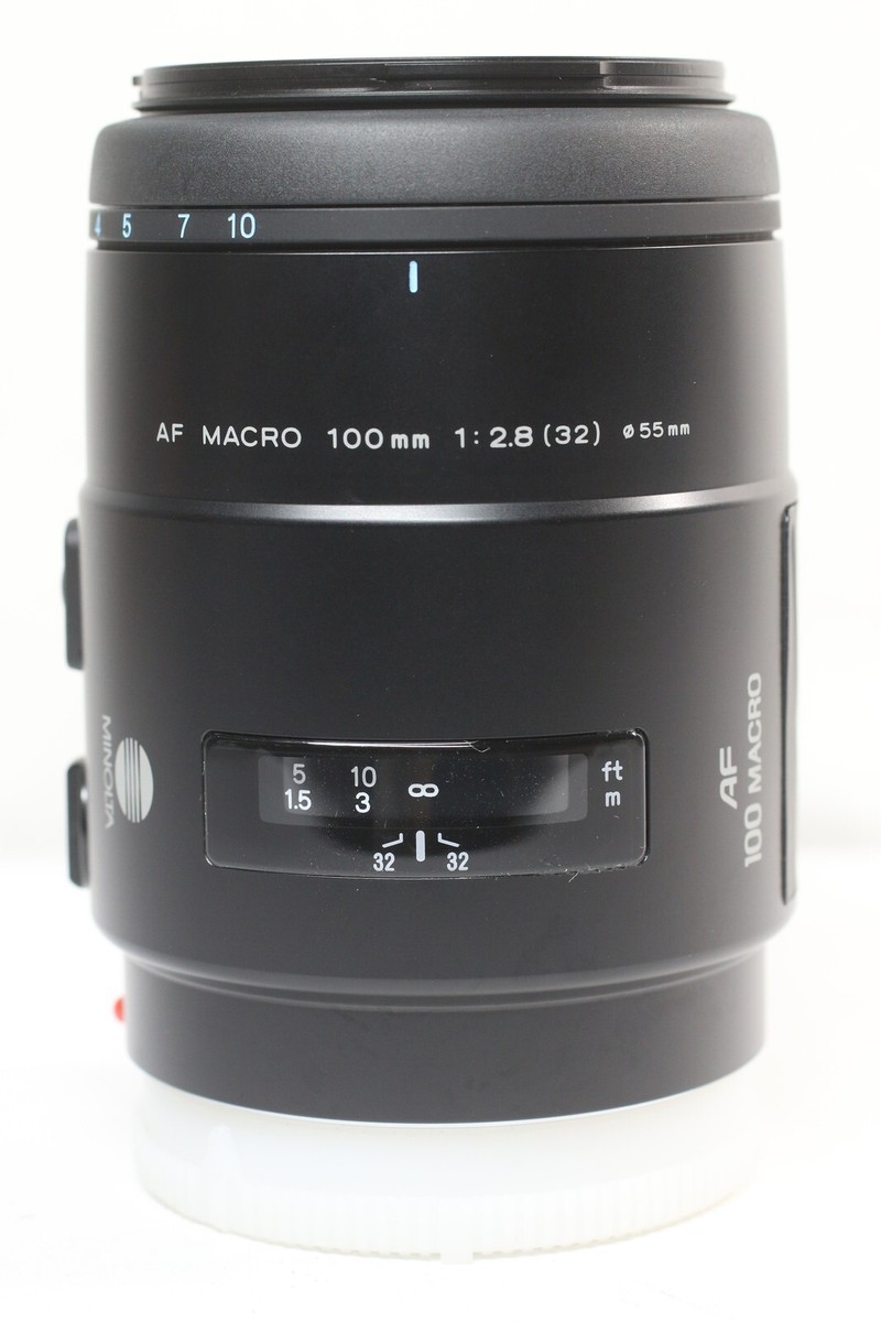 Minolta AF MAcro 100mm F/2.8 Lens for Minolta Sony A From Japan w