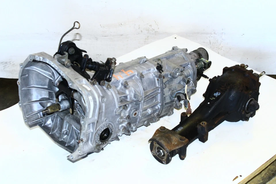 Subaru Impreza WRX 2002-2005 5 velocidades transmisión manual con diferencial 4,44 JDM EJ205 Foto 3 de 4
