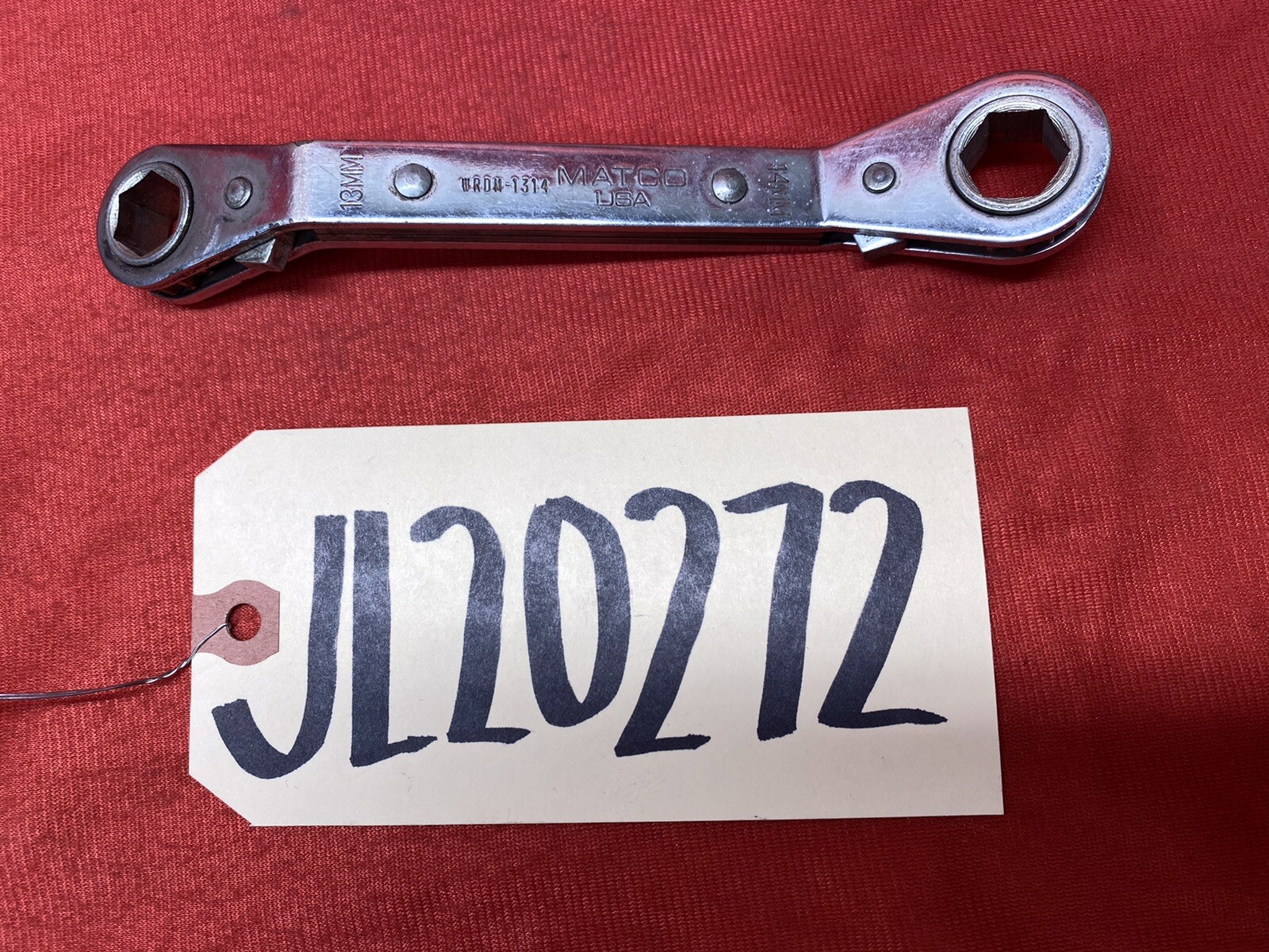 MATCO TOOLS 13MM 14MM METRIC 6 POINT DOUBLE RATCHETING BOX END WRENCH ...