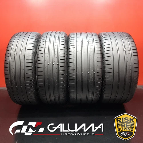Set of 4 Tires Pirelli P Zero PZ4 Run Flat 245/35R20 & 275/30R20 No Patch #86782