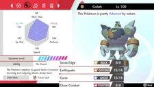 Pokemon Sword and Shield 6iv Shiny Golurk - FAST DELIVERY!