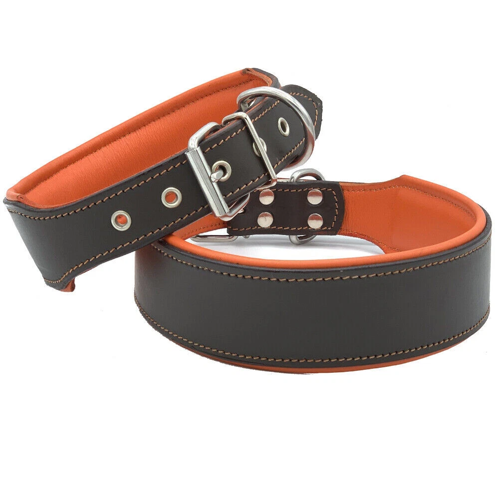 Dog Collar/Pet Soft Leather Collar Wide Dog Collar For Large Pet/dog heavy duty
Opens in a new windo