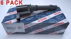 NEW BOSCH 6 PACK OF IGNITION COILS suit BA/BF FALCON SX/SY TERRITORY