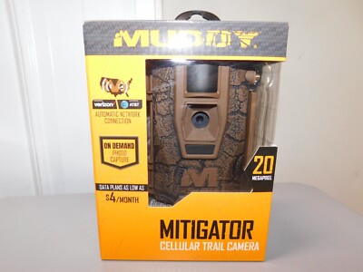 MUDDY MITIGATOR 20MP CELLULAR TRAIL CAMERA MUD-MTGTR (EB2)