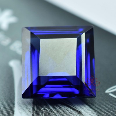 9.50 Ct Natural Kashmir Sapphire Blue CERTIFIED Square Shape Loose Gemstones