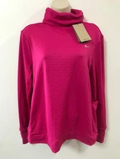 Nike Therma-FIT Women's Size S Fireberry Element Swift Turtleneck Running Top