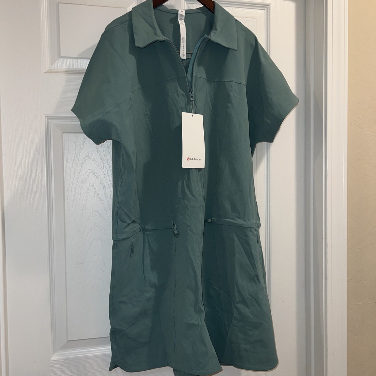 Lululemon Pocketed Wide Leg Jumpsuit Black Pocketed Jumpsuit By