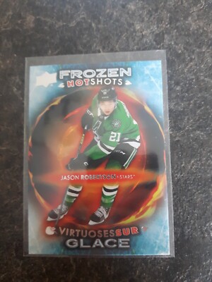 2024-25 Tim Hortons Collector's Series Frozen Jason Robertson Hot Shots FH-16