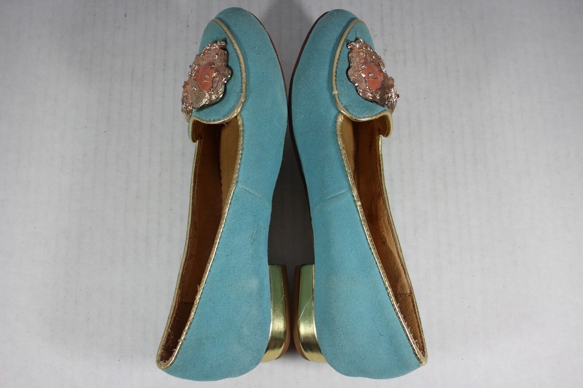 Charlotte Olympia Zodiac Gemini Flats Womens EU 35 US 5 Charlotte Olympia Zodiac Gemini Flats Womens EU 35 US 5