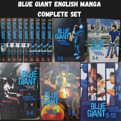 Blue Giant NEW Manga Vol 1-10 (End) by Shinichi Ishizuka English