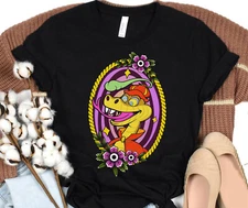 Retro Sir Hiss Flower Tattoo Art Robin Hood Tee Unisex Adult Kid Shirt 5926284