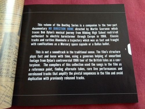 Bob Dylan CD Bootleg Series Vol 7 No Direction Home Soundtrack 2 CD Album VGC UK - Picture 13 of 16