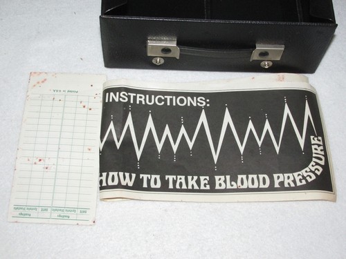 Vtg NELKIN SPHYGMOMANOMETER~Japan~Damaged pump and cuff~In box~AS IS~Collectible - Picture 7 of 8
