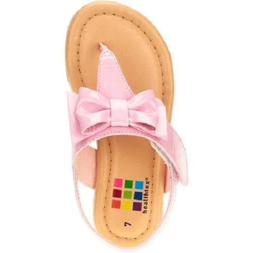 Healthtex Patent Bow Pink Sandal Toddler Girls Various Sizes NWT - Изображение 2 из 4