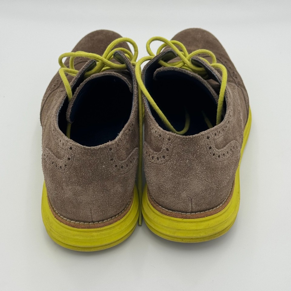 Chaussures De Ville Cole Haan Collaboration Nike Air - Pointure 13M, Gris, Occasion
