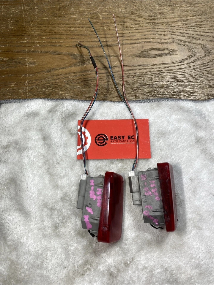 01-05 LEXUS IS300 PAR Panel Puerta Delantera Juego de Luces de Cortesía Derecha Izquierda OEM Foto 4 de 4