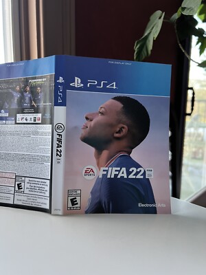 FIFA 22 PlayStation 4 PS4 'For Display Only' Case Artwork Only | eBay