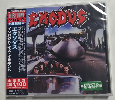 Exodus Impact Is Imminent CD new Japan reissue