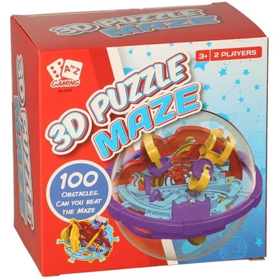3D Maze Ball Puzzle Toys Labyrinth Spherical Toys Puzzle Game Toy UK - Image 1 of 4