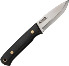 Casstrom Woodsman 3.5" Sleipner Steel Blade Bog Oak Handle Fixed Knife - KS10809