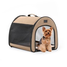 Petsfit Soft Sided Dog Crate, Arch Design Escape Proof Soft Collapsible Dog Crat