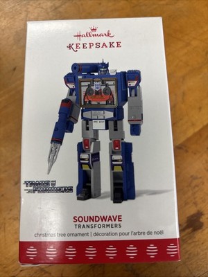 2017 Hallmark Keepsake Soundwave Transformers Christmas Ornament - QXI3142