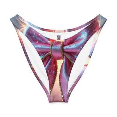 Recycled V-cut bikini bottom