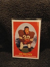 2007 Topps - Turn Back the Clock #22 Jim Brown Orange