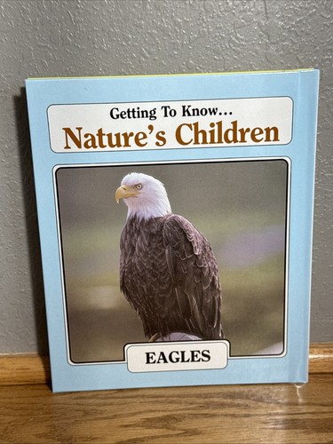 1985 Getting To Know Nature's Children Book -#21 Cougars & Eagles New - Picture 2 of 3