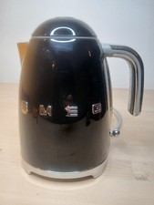 Smeg KLFO3BLUK Kettle 1.7 Litre Retro Black Stainless Steel