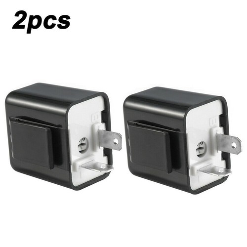 2Pin Adjustable LED Flasher Relay Turn Signal Blinker Light For Motorcycle 12V - Picture 6 of 12