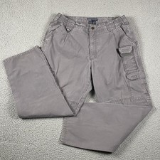 5.11 Tactical Series Pant 74251 Cargo Utility Men's 38x32 Gray Cotton Work Duty