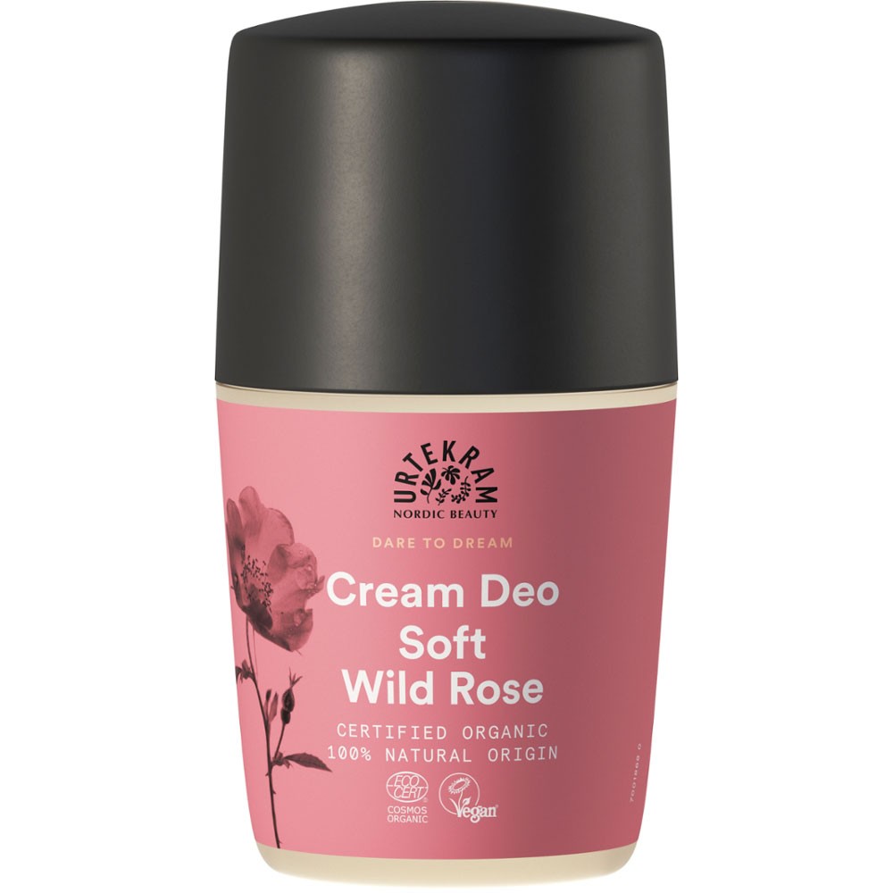 Urtekram Creme Deo mit weicher wilder Rose, Dare to Dream, 50 ml, Vegan, Bio - Bild 2