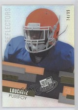 2014 Press Pass Holofoil Reflectors 74/99 Loucheiz Purifoy #40 fm0