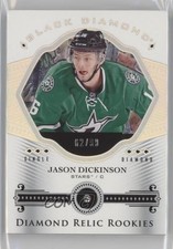 2016-17 Upper Deck Black Diamond Relic Rookies Single 62/99 Jason Dickinson 01ks