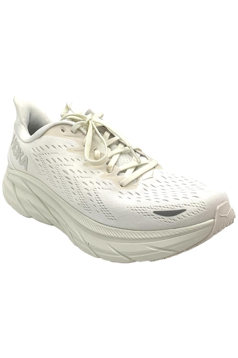 Женские кроссовки HOKA ONE Clifton 8 Mesh белого цвета